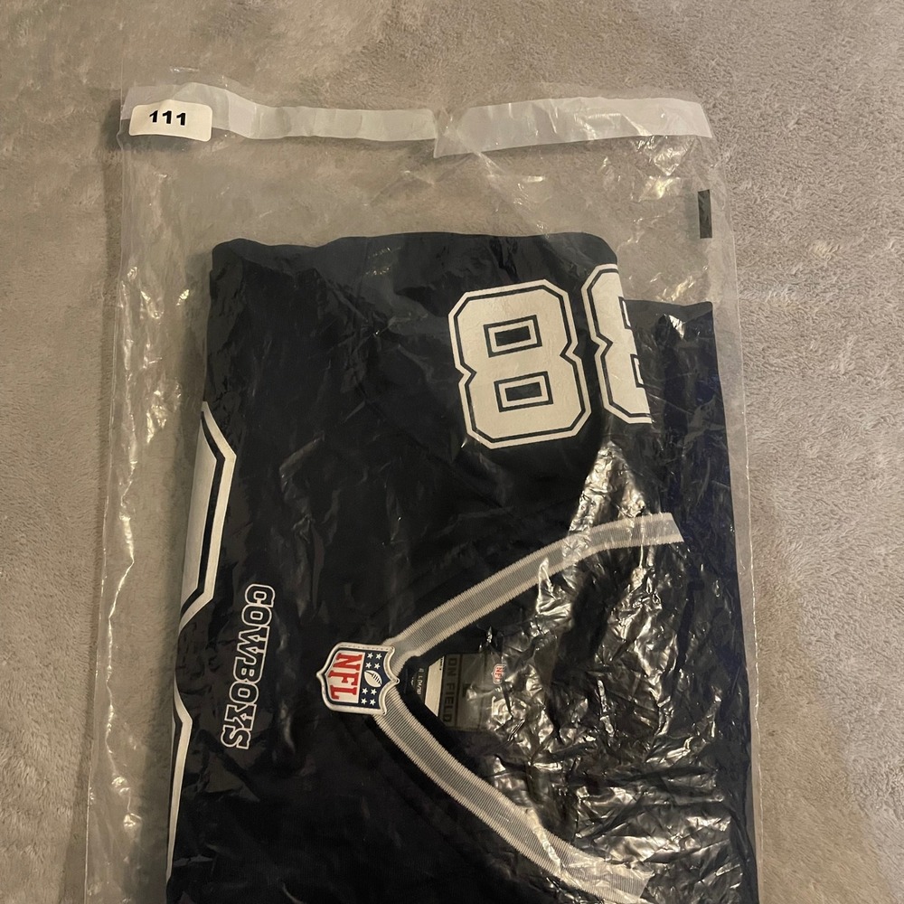 Dallas Cowboys Dez Bryant 88 Jersey Kids Large Nike 14/16 Navy Blue NFL On Field - Picture 10 of 11